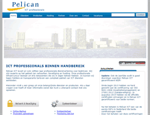 Tablet Screenshot of pelican-ict.nl